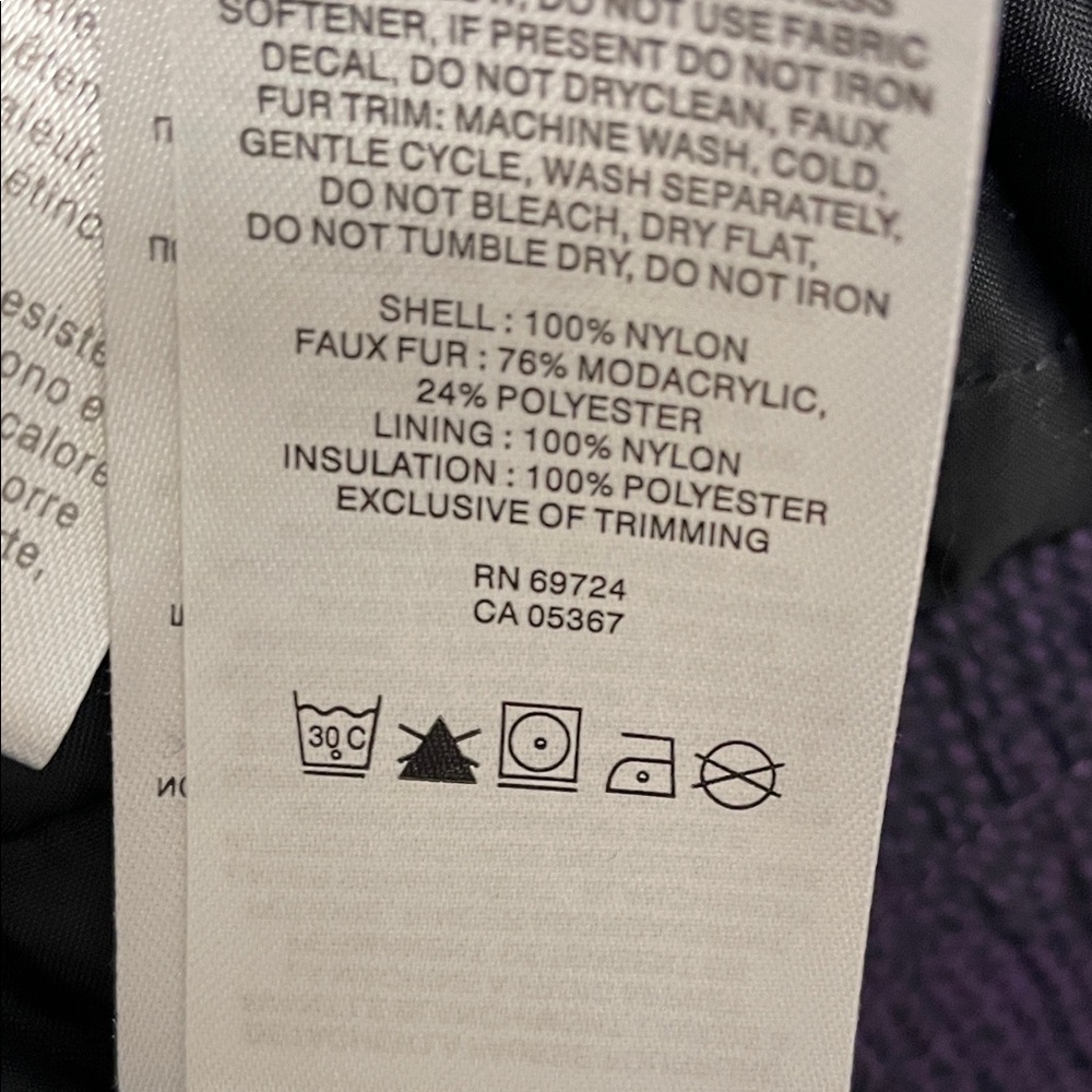Columbia Women's Purple Winter Coat - Picture 7 of 9